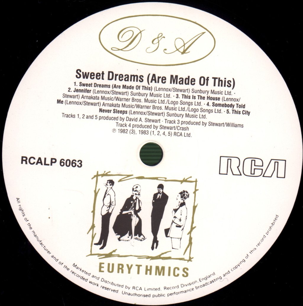 Eurythmics - Sweet Dreams - Lp