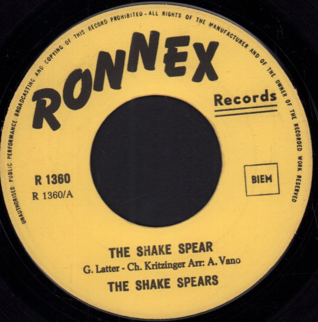 Shake Spears - Shake Spear - 7 Inch