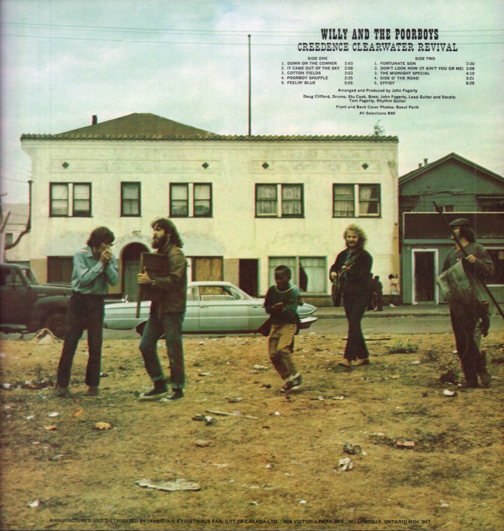 Creedence Clearwater Revival - Willy And The Poor Boys - Lp