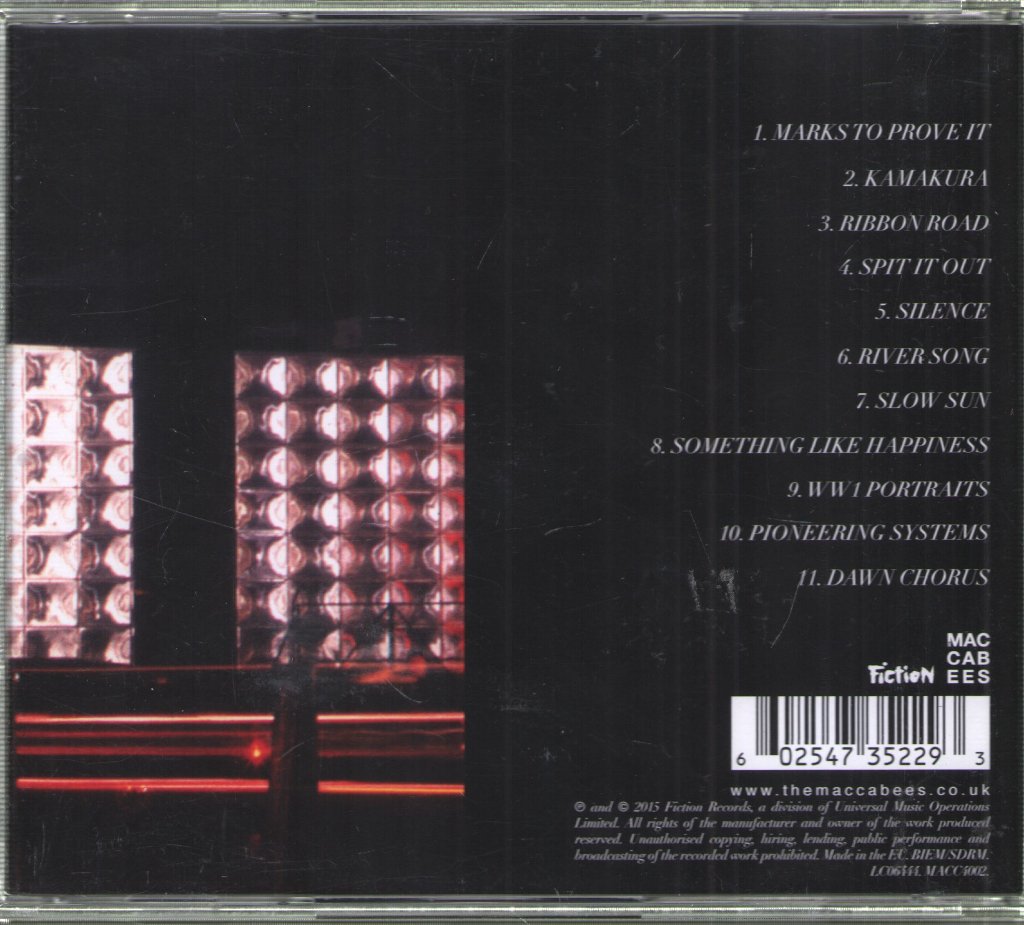 Maccabees - Marks To Prove It - Cd