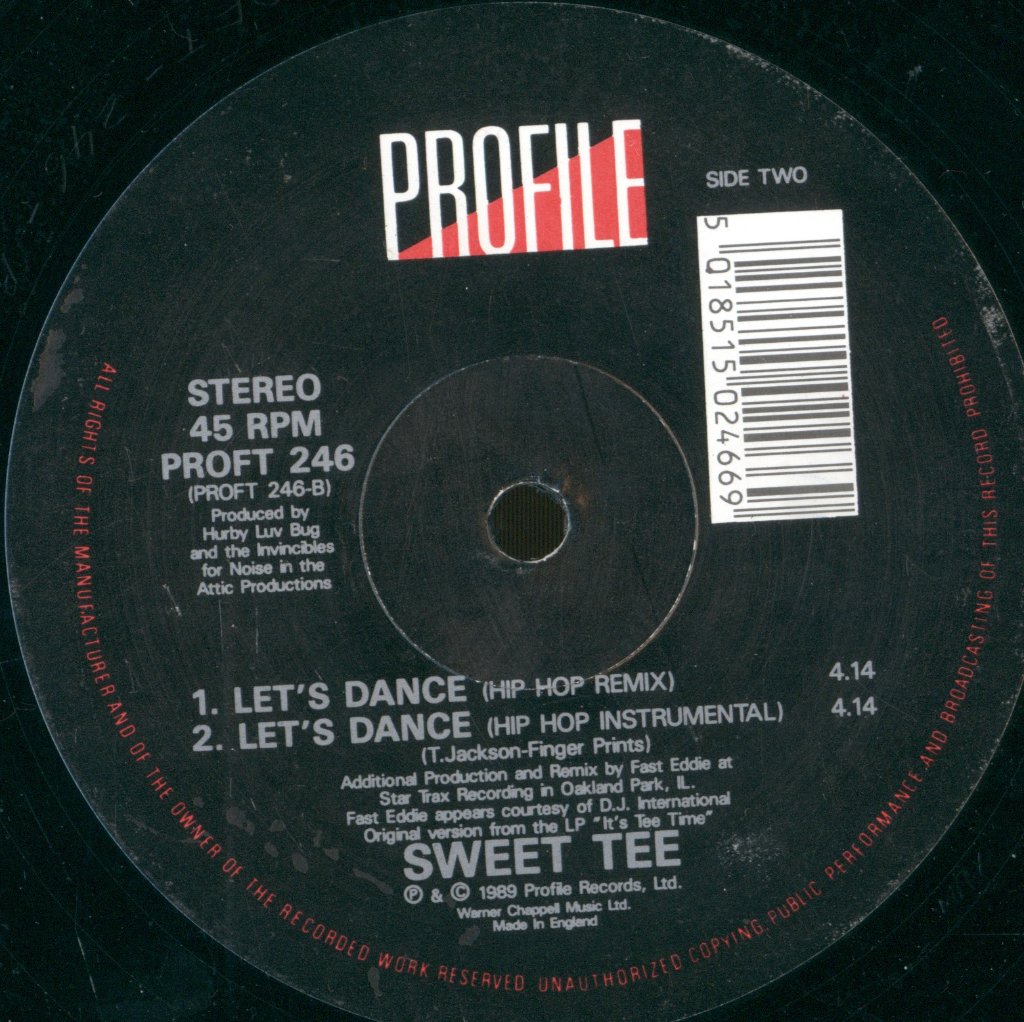 Sweet Tee - Let's Dance - 12 Inch