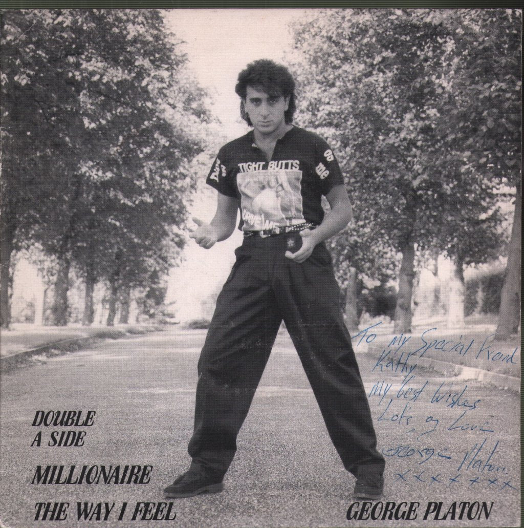 George Platon - Millionaire / The Way I Feel - 7 Inch