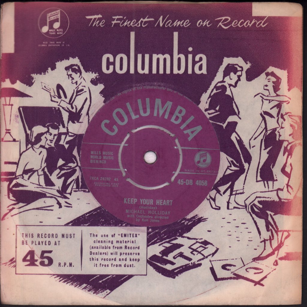 Michael Holliday - Story Of My Life - 7 Inch
