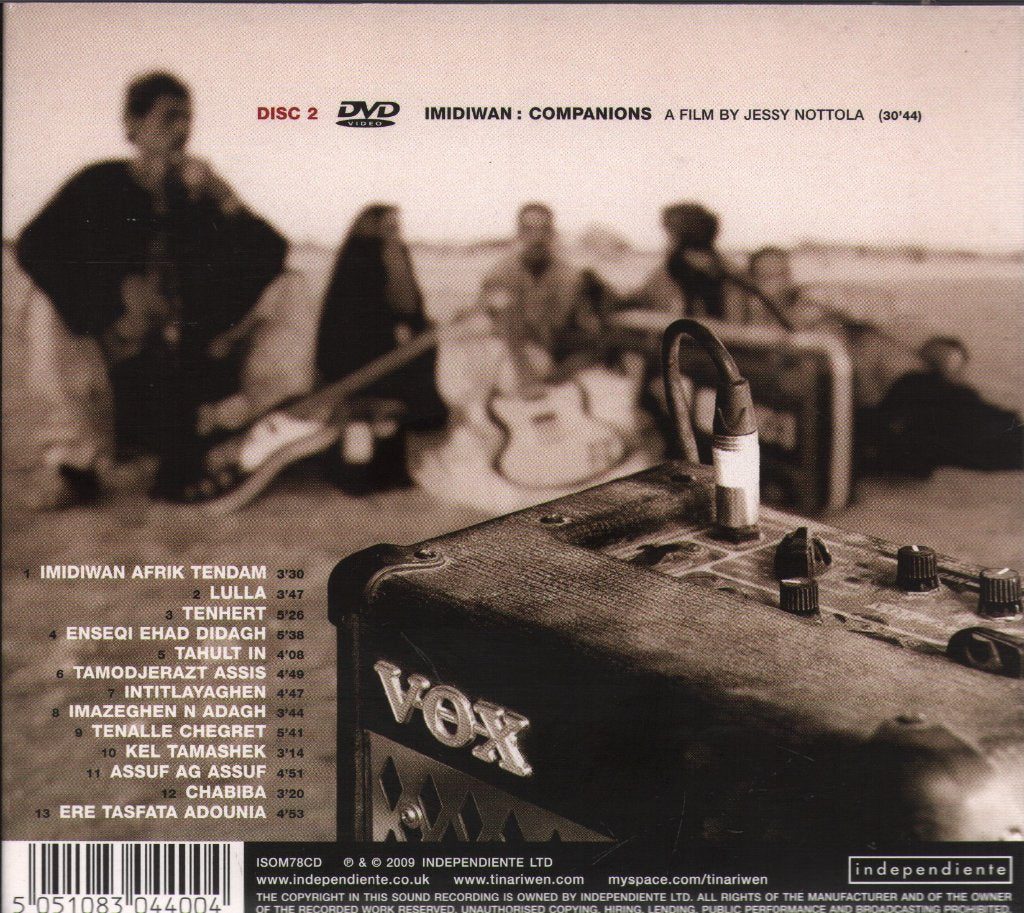 Tinariwen - Imidiwan: Companions - Cd/Dvd