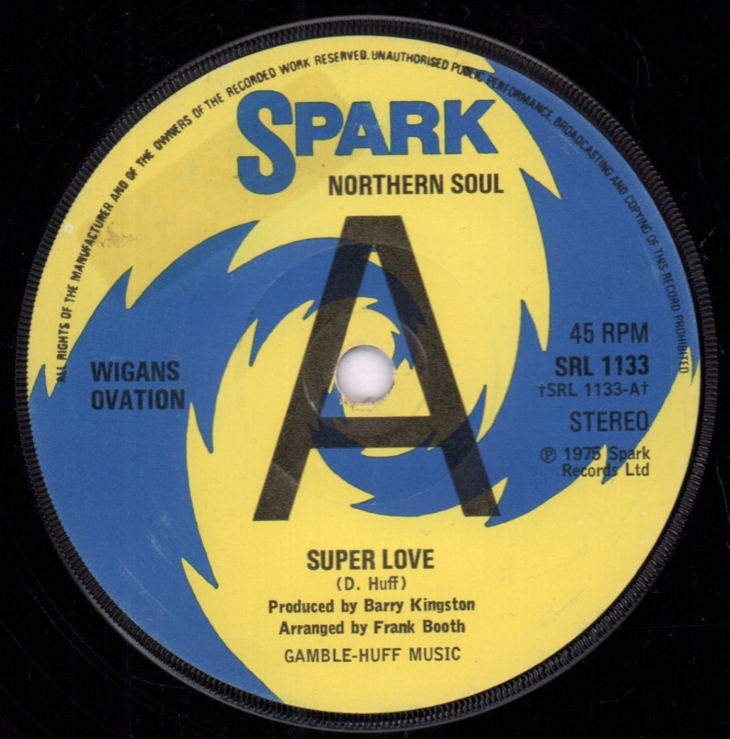 Wigan's Ovation - Super Love - 7 Inch