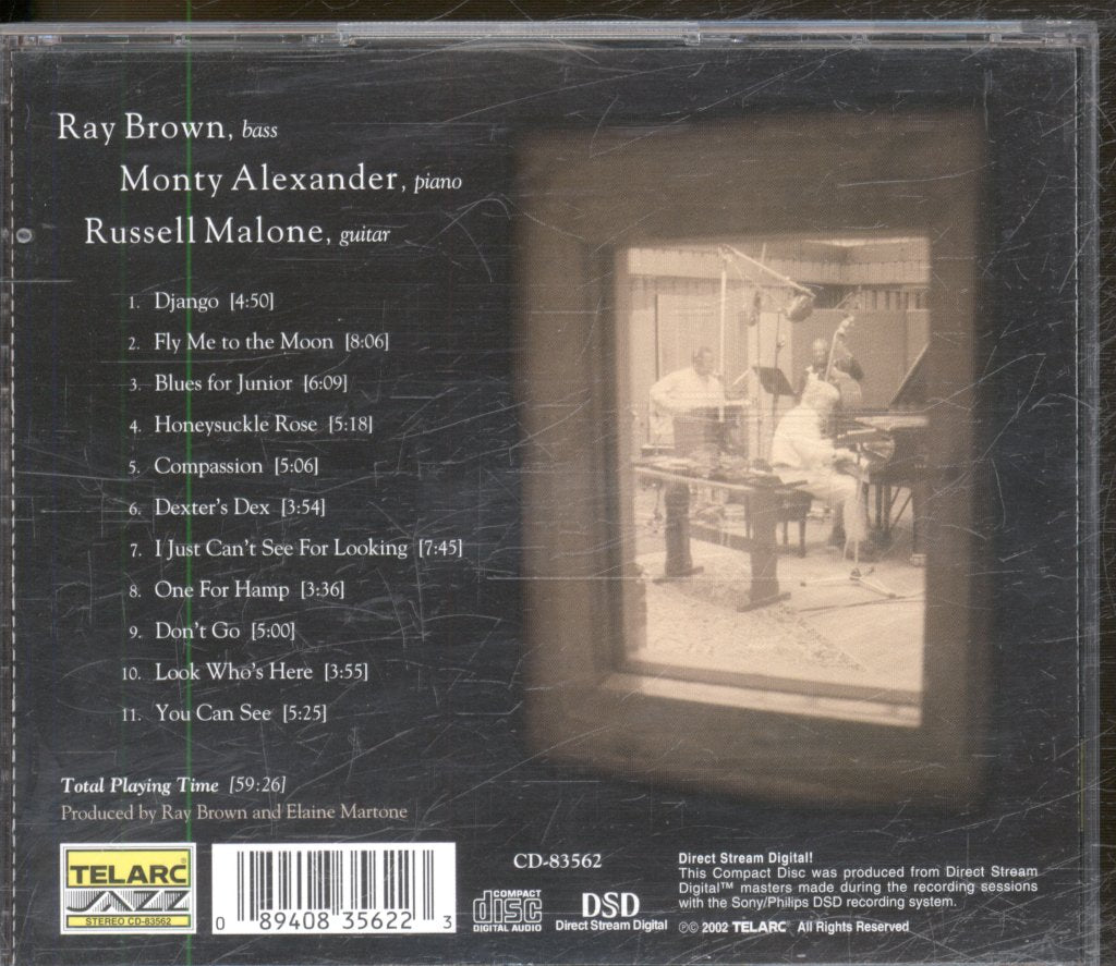 Ray Brown, Monty Alexander, Russell Malone - Ray Brown Monty Alexander Russell Malone - Double Cd