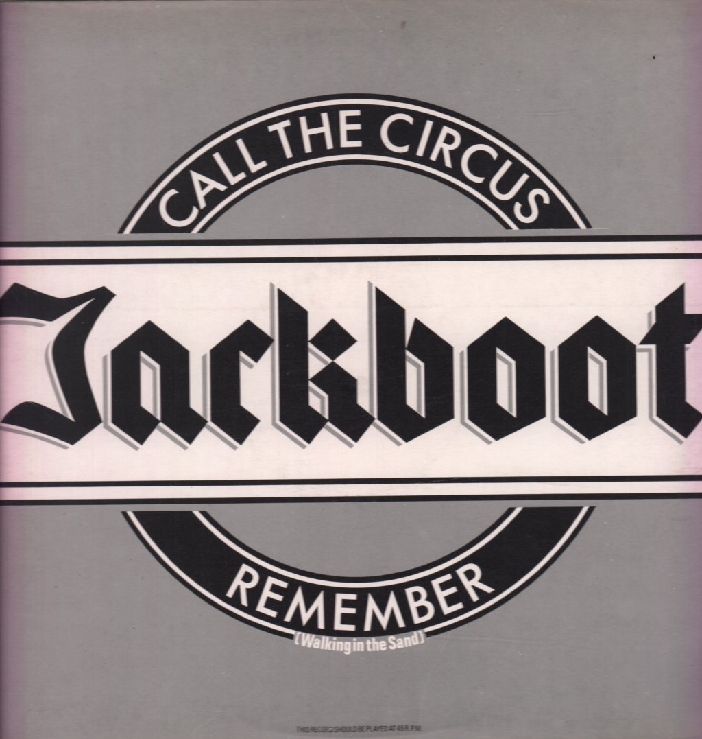 Jackboot - Remeber - 12 Inch