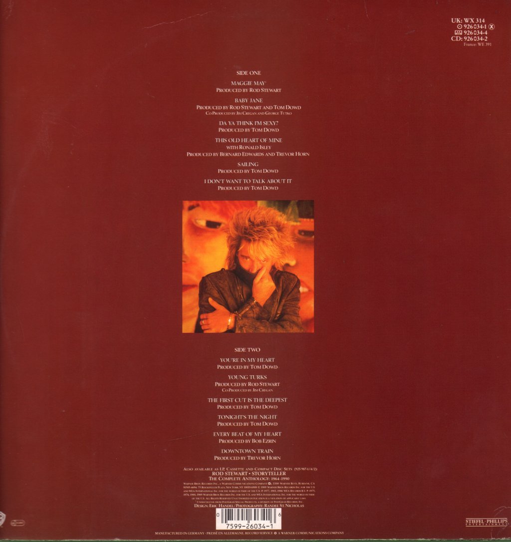 Rod Stewart - Best Of Rod Stewart - Lp