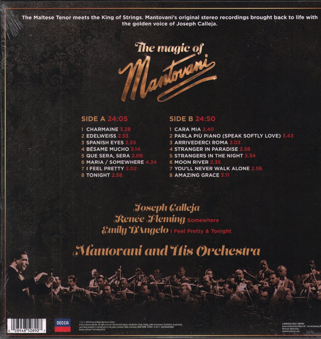 Joseph Calleja - Magic Of Mantovani - Lp