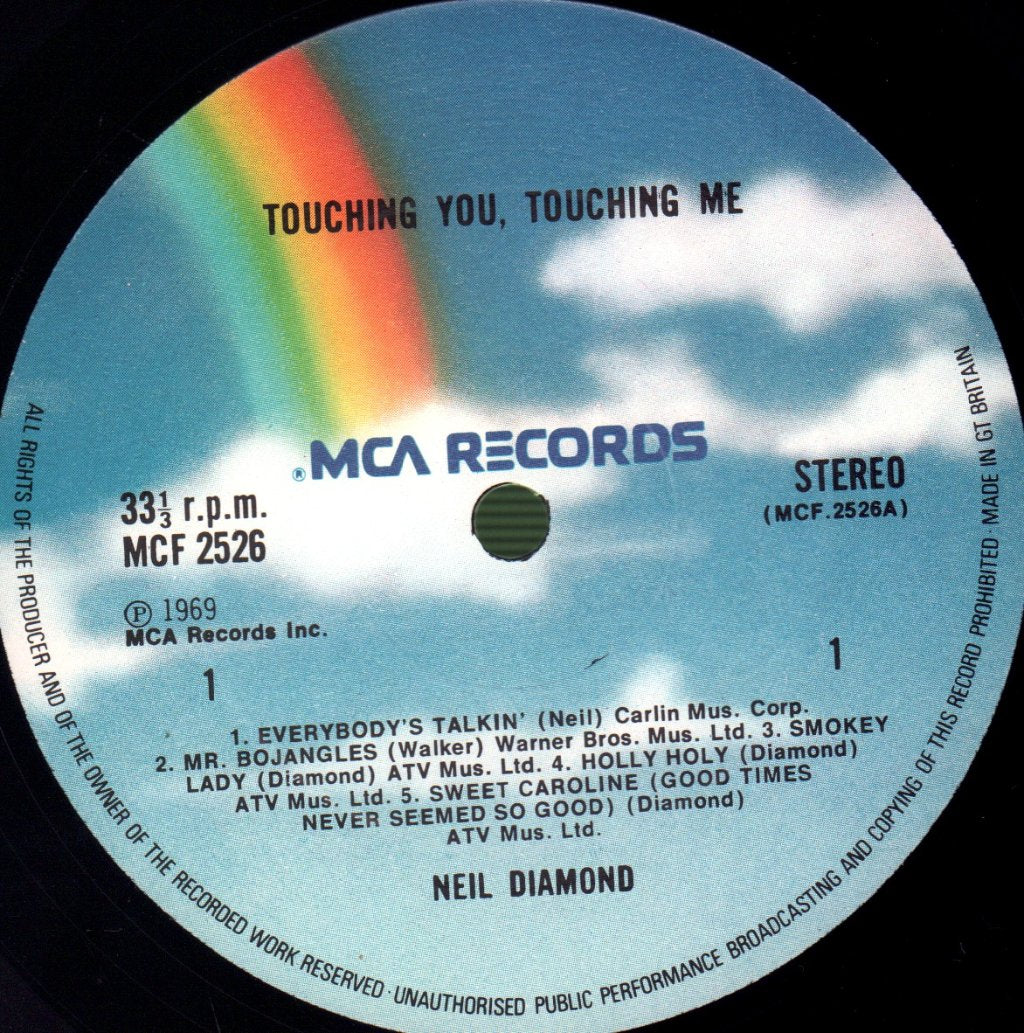 Neil Diamond - Touching You, Touching Me - Lp