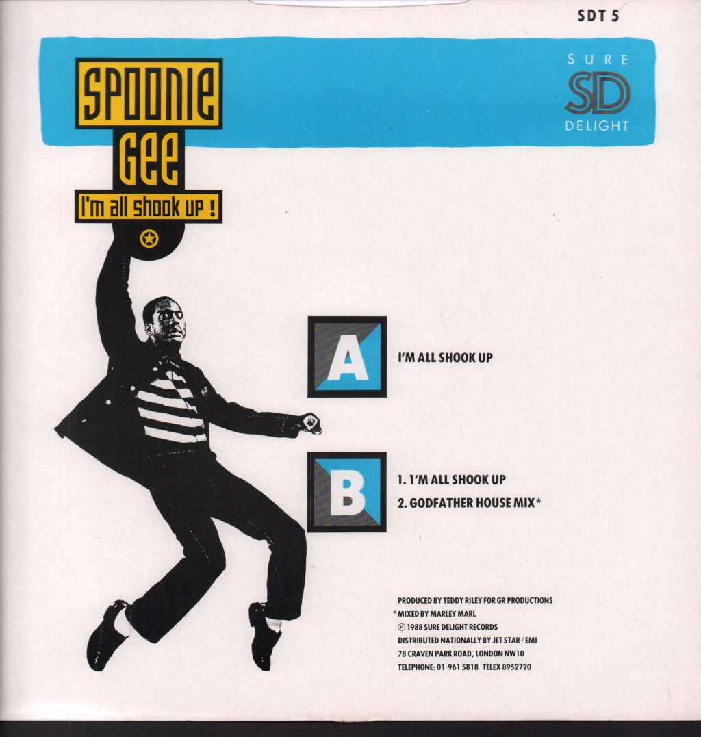 Spoonie Gee - I'm All Shook Up - 12 Inch