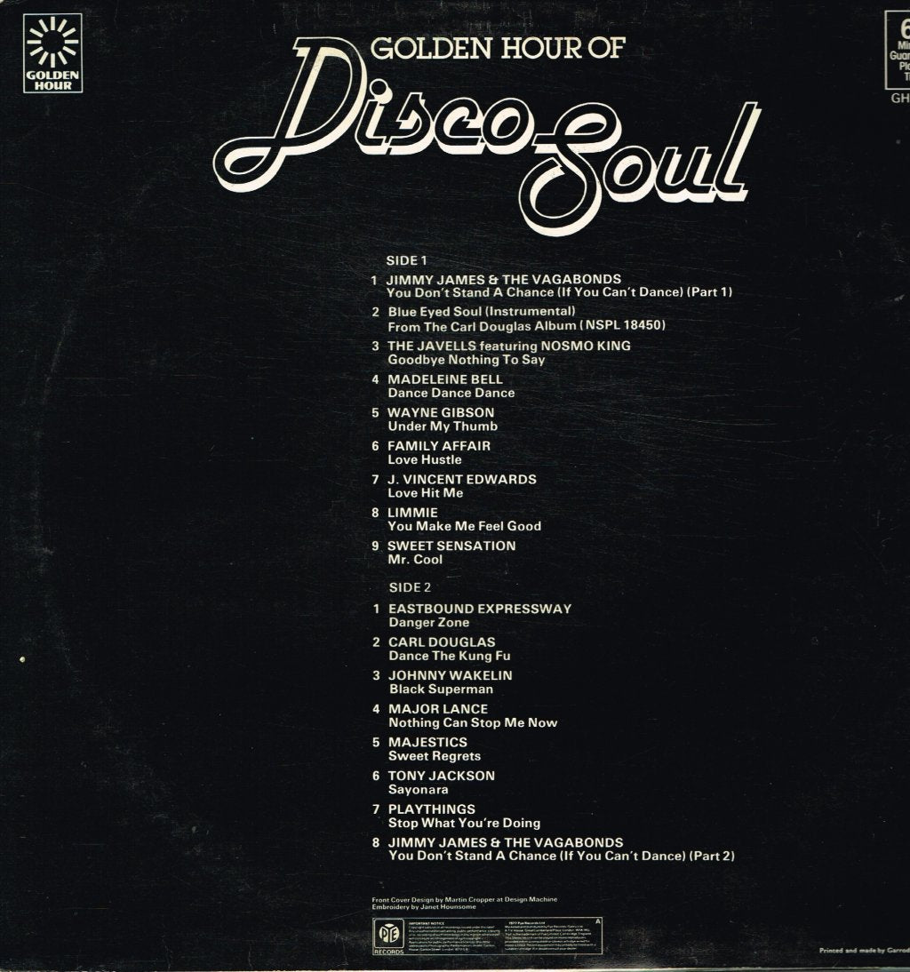 Various Artists - Golden Hour Of Disco Soul - Lp