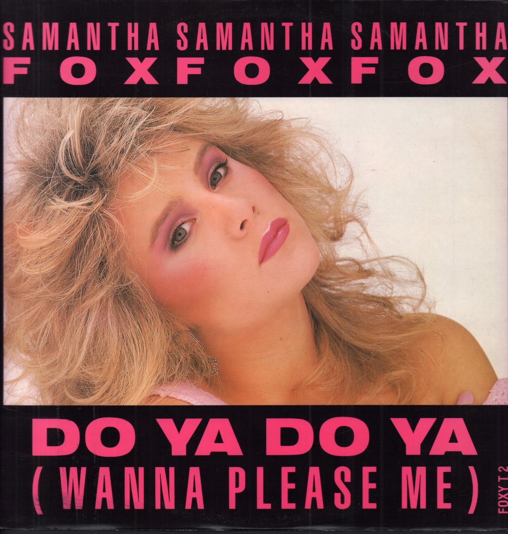 Samantha Fox - Do Ya Do Ya - 12 Inch