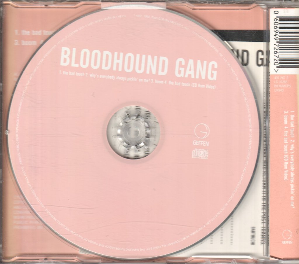 Bloodhound Gang - Bad Touch - Cd