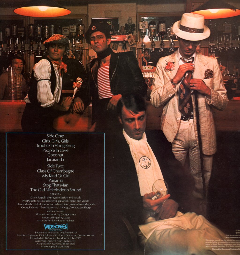 Sailor - Trouble - Lp