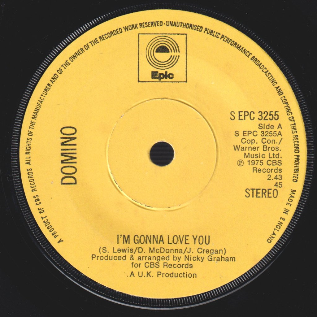 Domino (70'S Group) - I'm Gonna Love You - 7 Inch
