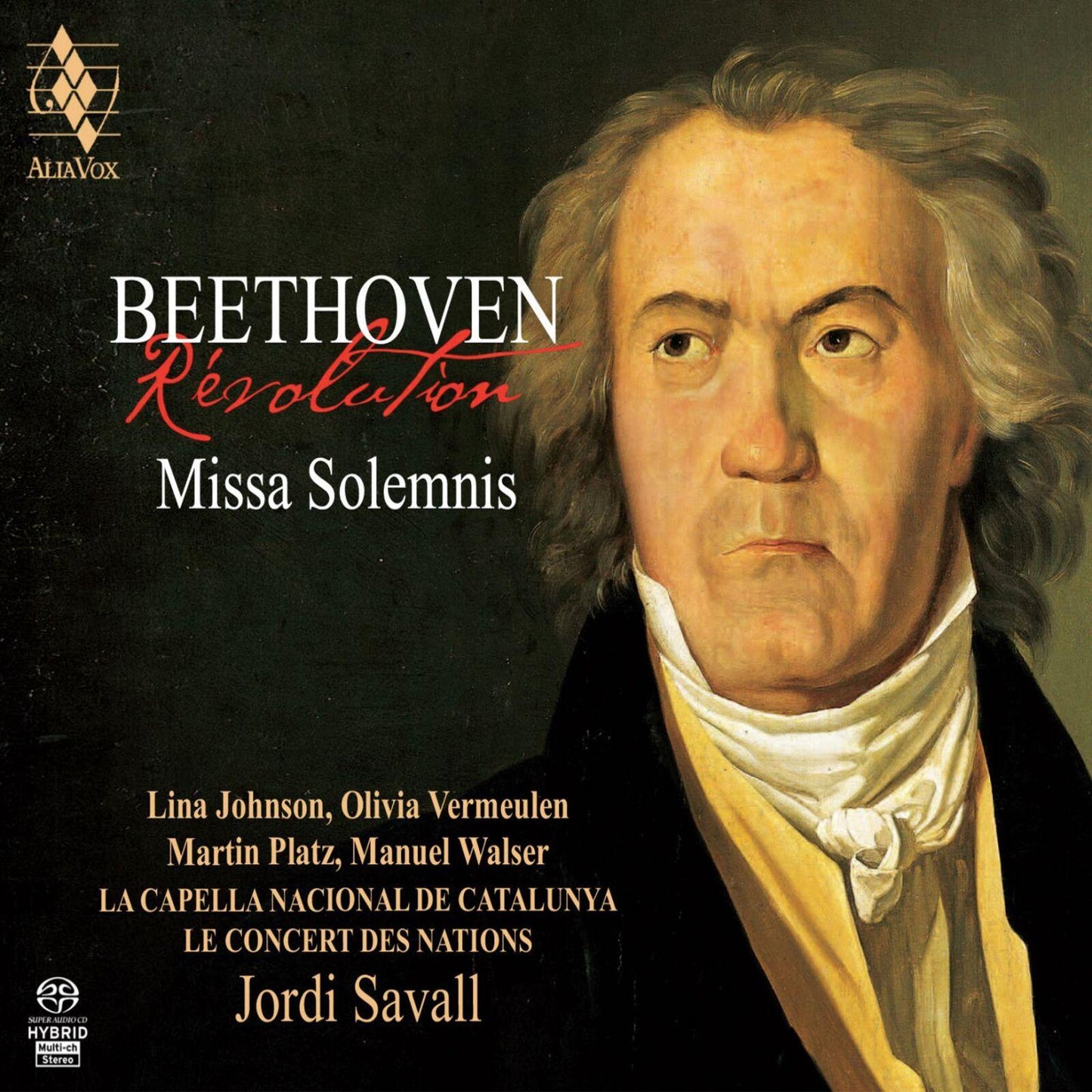 Jordi Savall - Beethoven: Missa Solemnis - Cd