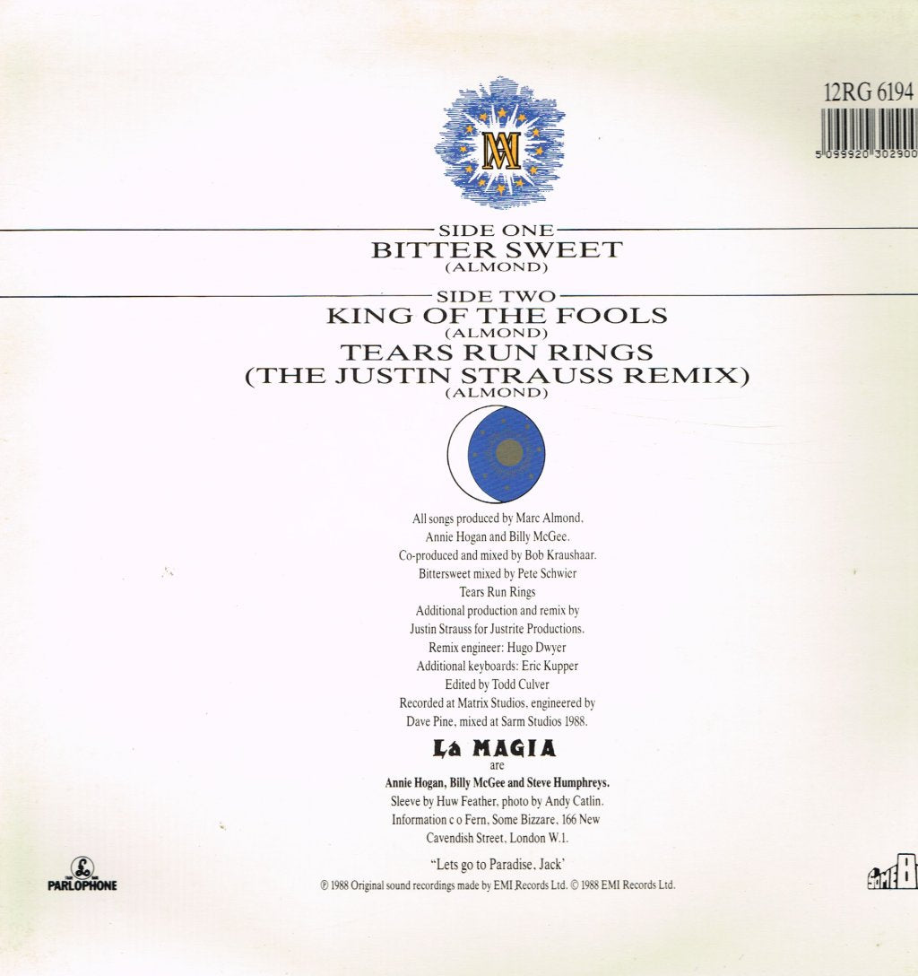 Marc Almond - Bitter-Sweet - 12 Inch