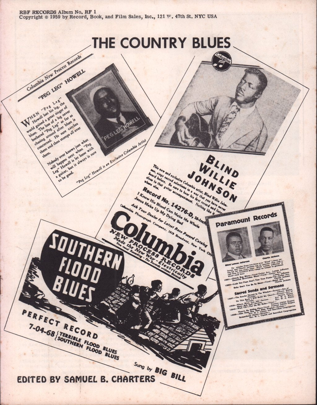 Various Artists - Country Blues - Lp