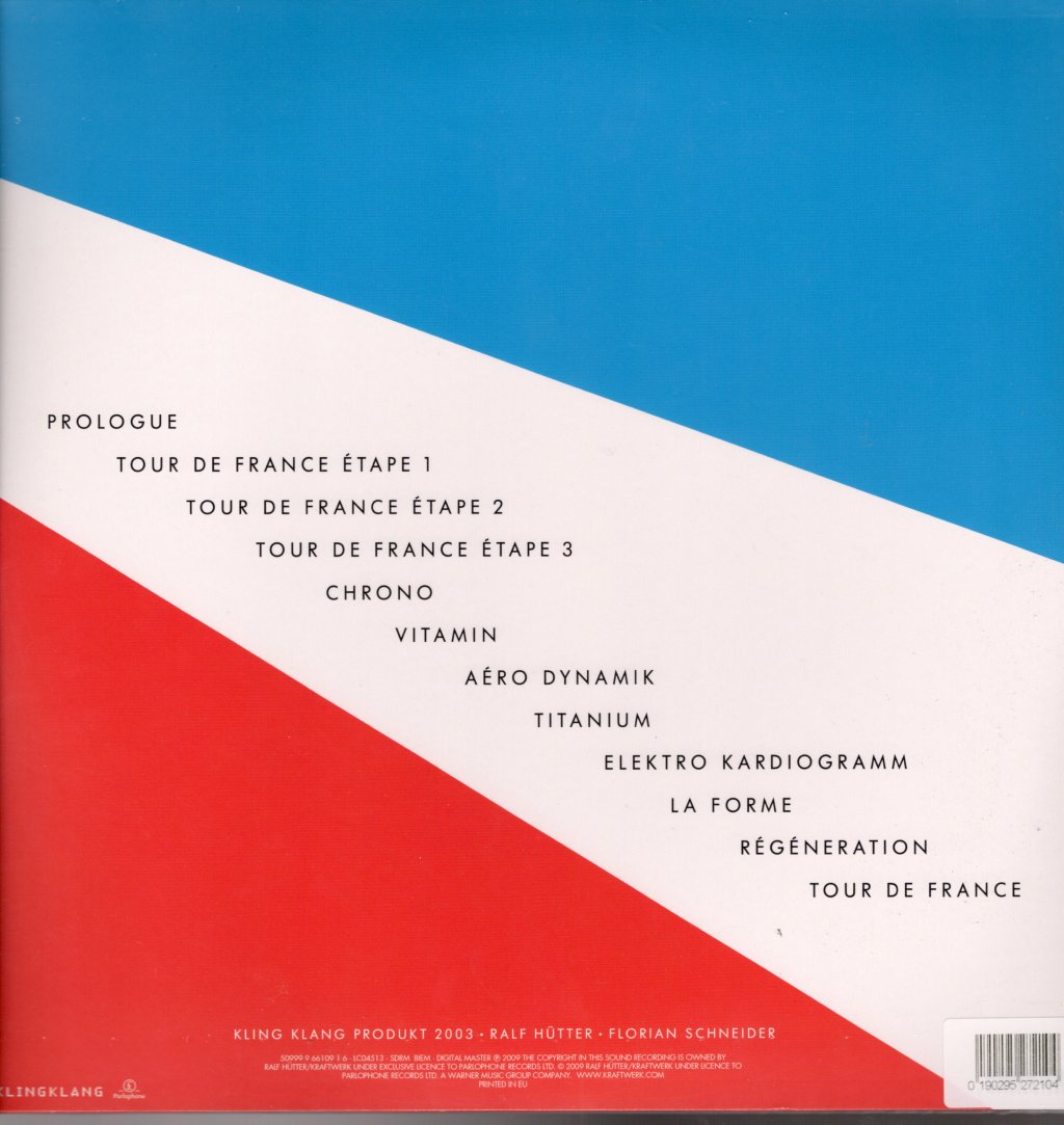 Kraftwerk - Tour De France - Double Lp