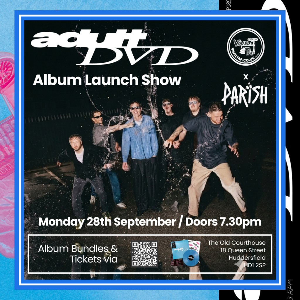 Adult DVD - Adult DVD Out Store Show (LP + Ticket) - LP + Ticket