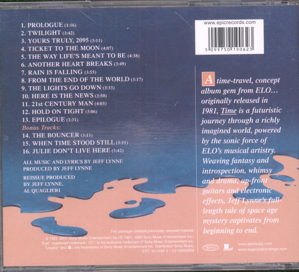 Electric Light Orchestra - Time - Cd