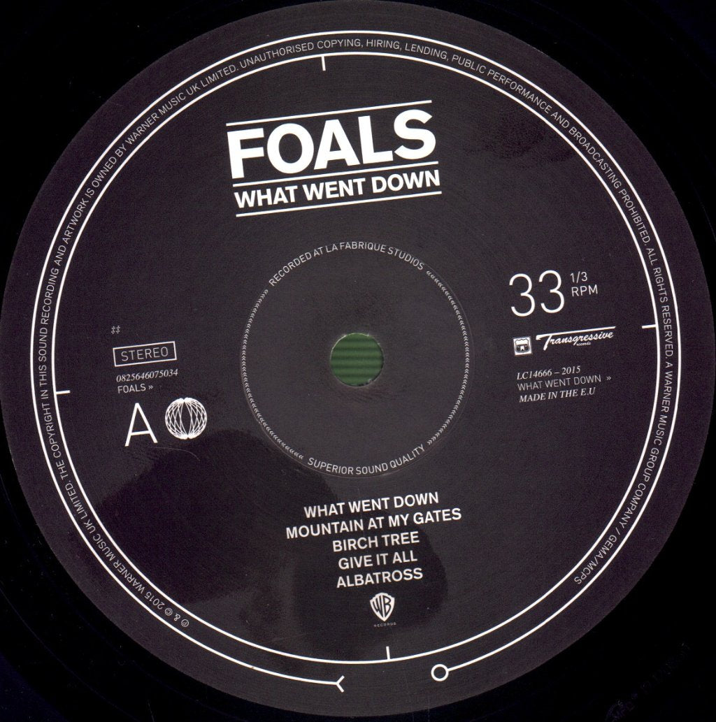 Foals - What Went Down - Lp