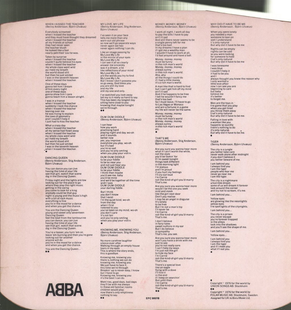 ABBA - Arrival - Lp