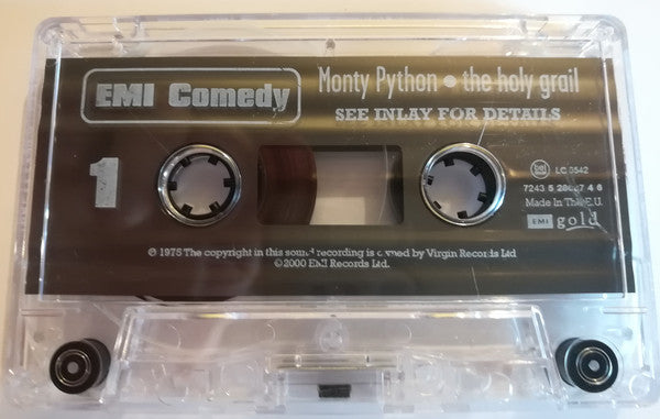 Monty Python - Holy Grail Original Soundtrack - The Album Of The Trailer Of The Film Of Monty Python And The Holy Grail - Cassette