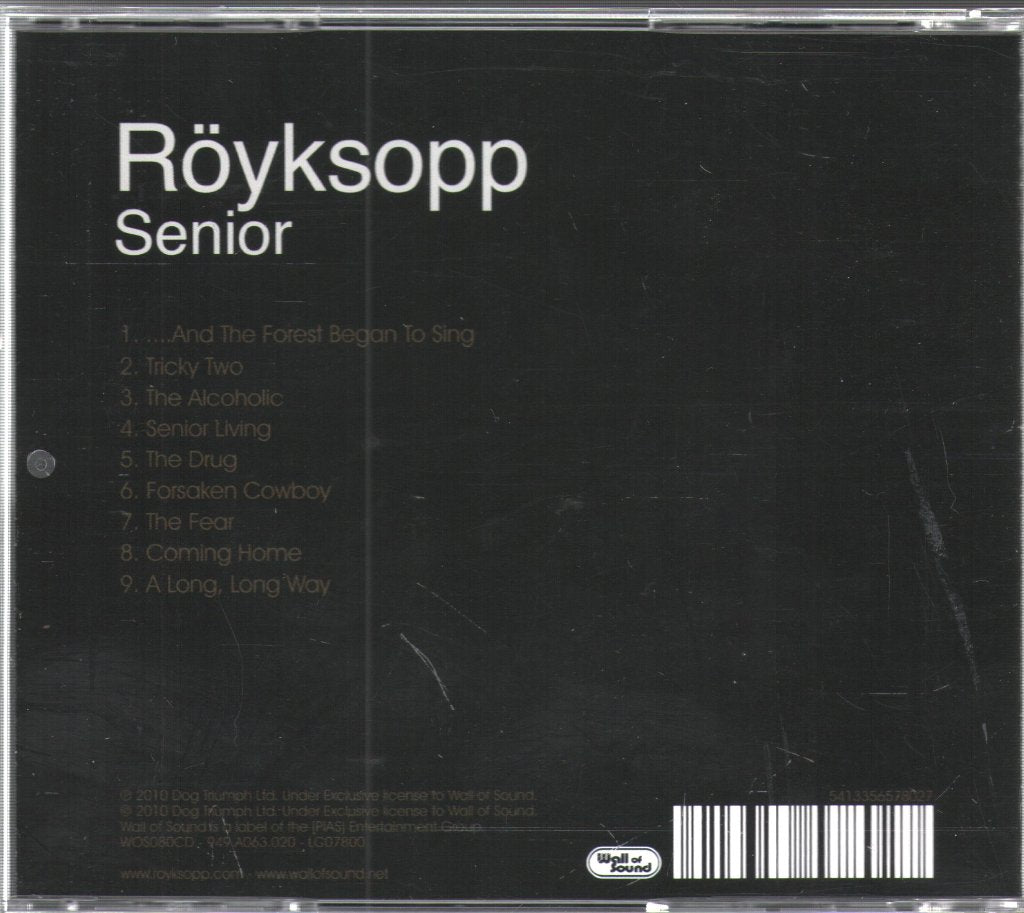 Royksopp - Senior - Cd