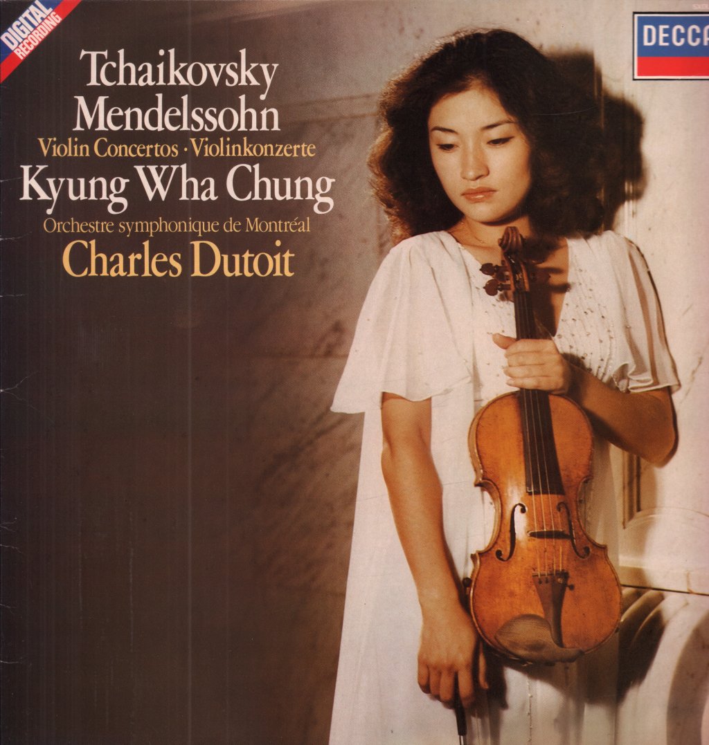 Kyung Wha Chung - Tchaikovsky And Mendelssohn Violin Concertos - Lp