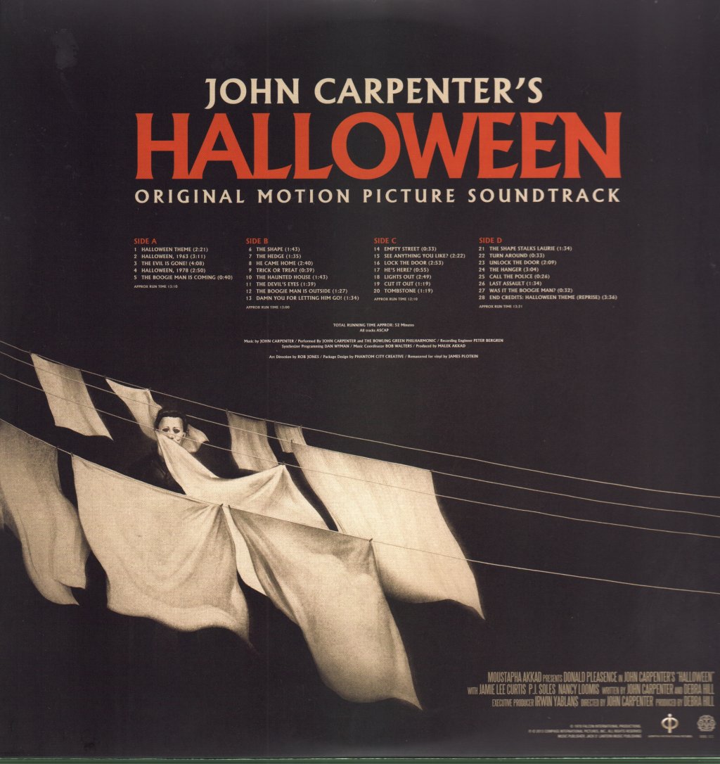 John Carpenter - Halloween (Original Motion Picture Soundtrack) - Double 12 Inch
