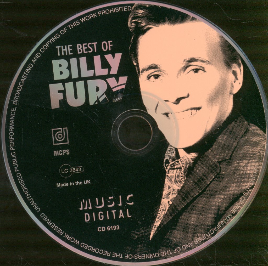 Billy Fury - Best Of Billy Fury - Cd