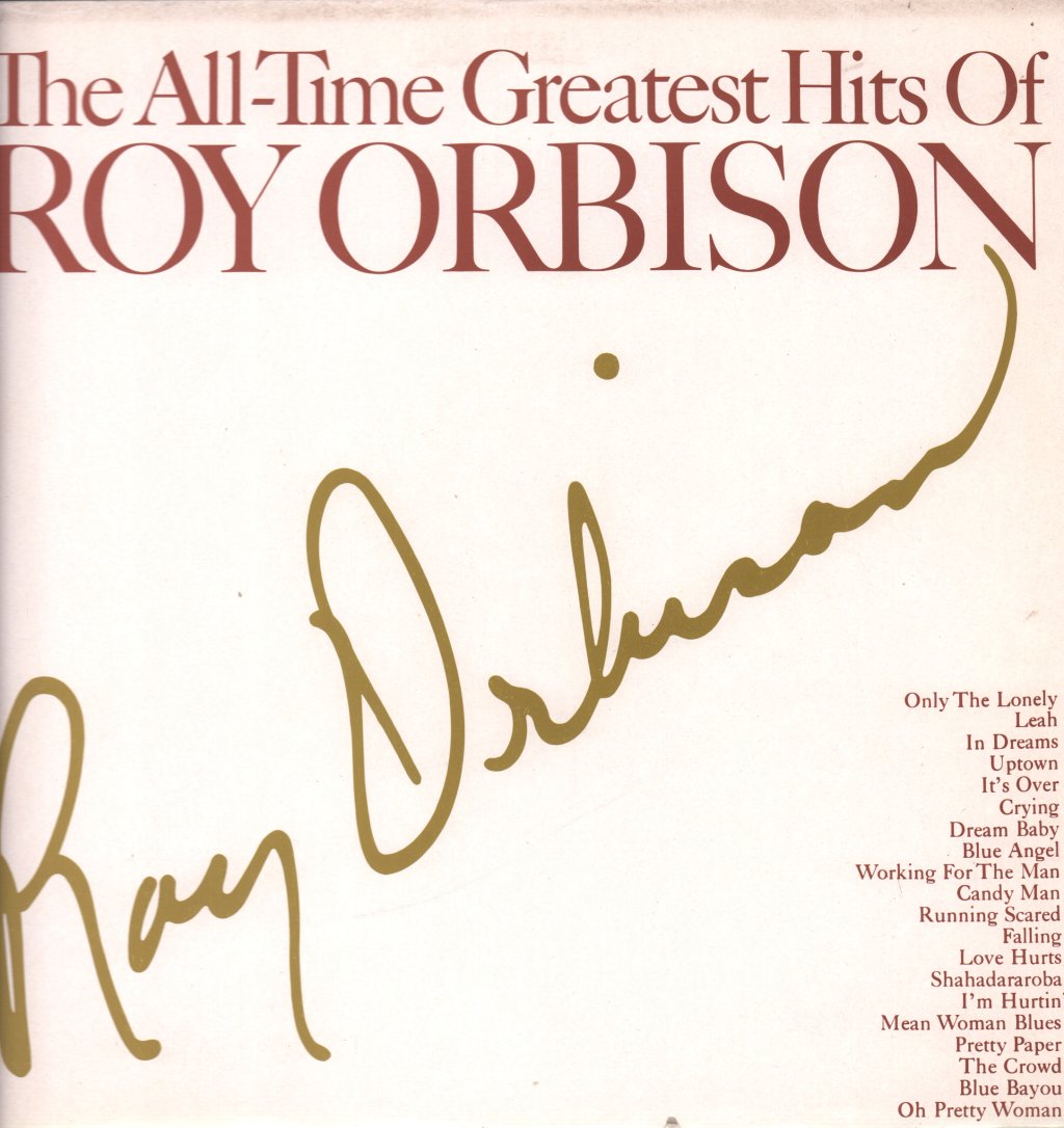 Roy Orbison - All Time Greatest Hits - Double Lp