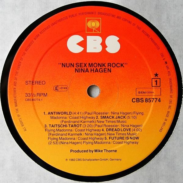 Nina Hagen - Nunsexmonkrock - Lp