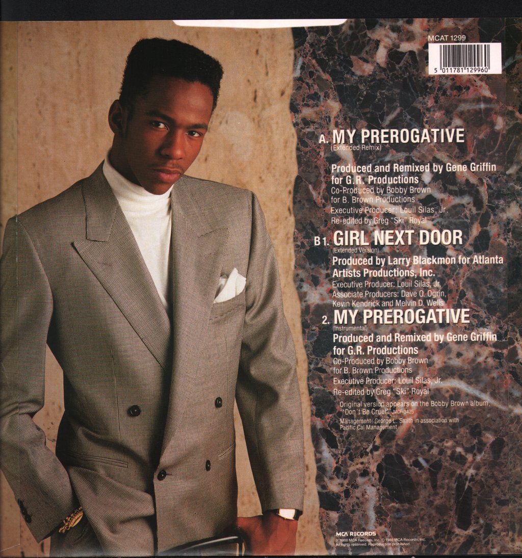 Bobby Brown - My Prerogative - 12 Inch