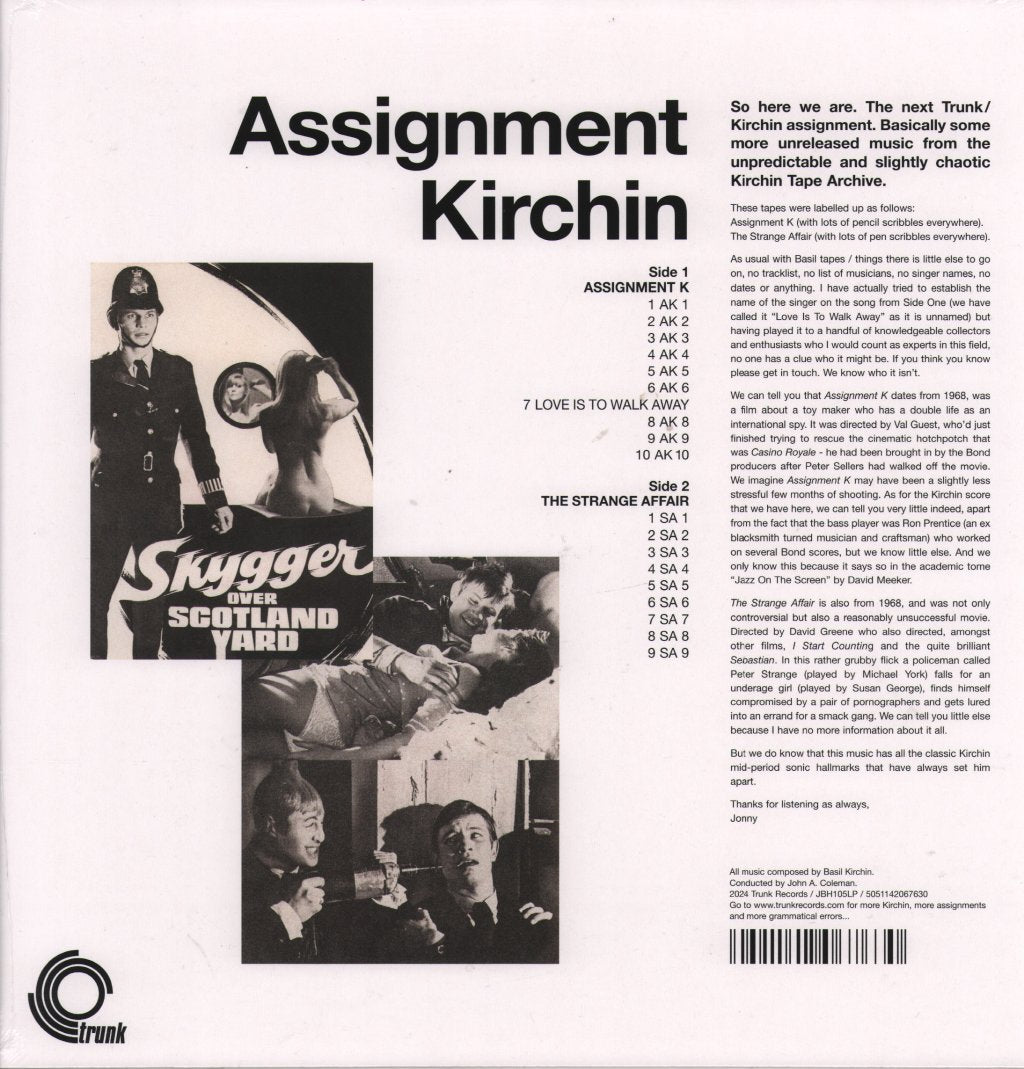 Basil Kirchin - Assignment Kirchin - Lp
