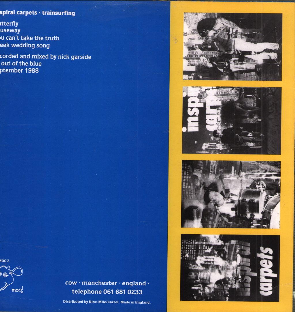 Inspiral Carpets - Trainsurfing EP - 12 Inch
