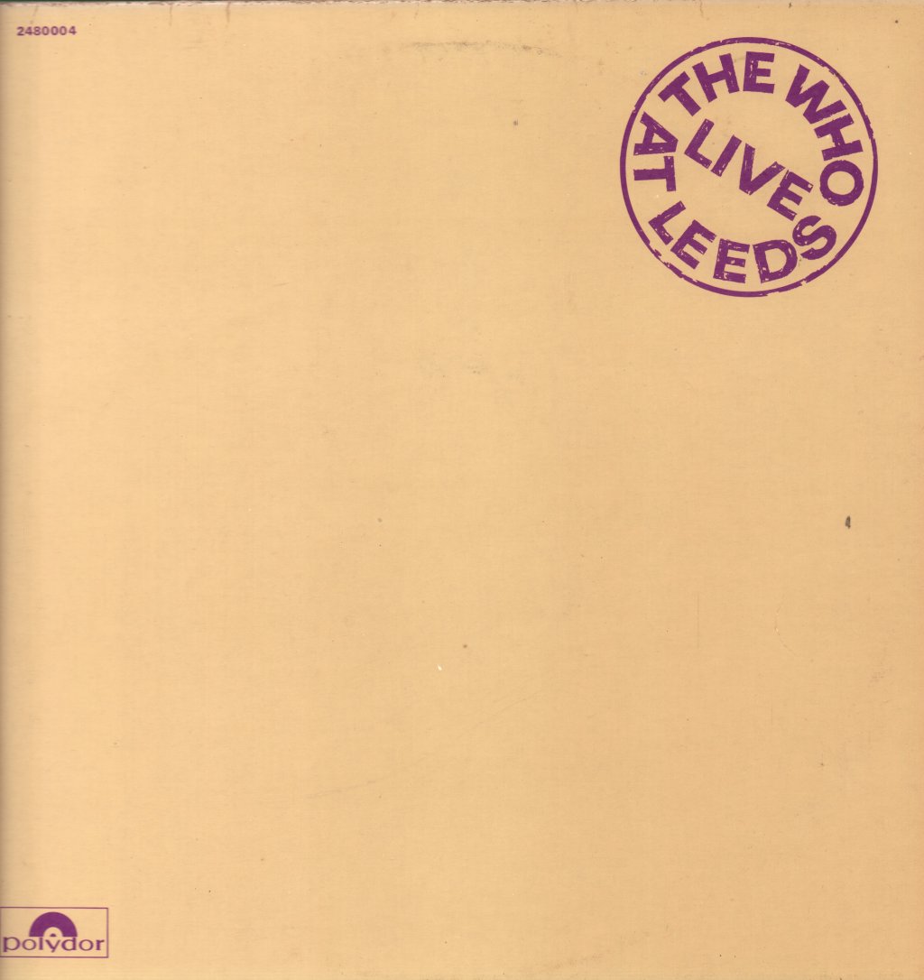 Who - Live At Leeds - Lp