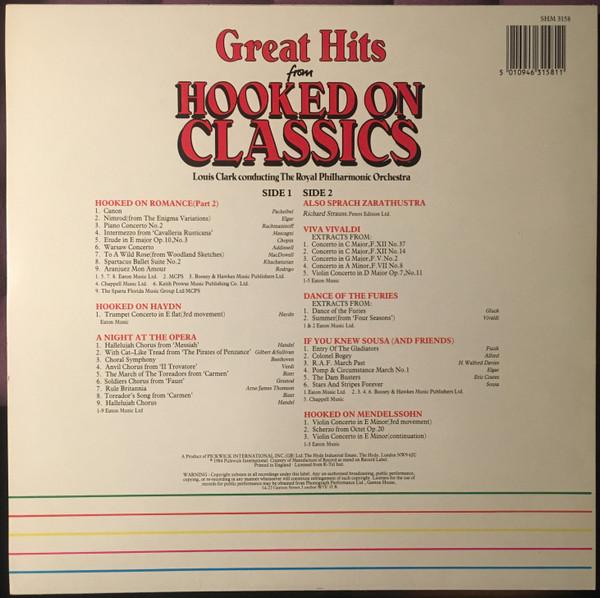 Louis Clark Conducting The Royal Philharmonic Orchestra - Great Hits From Hooked On Classics - Lp