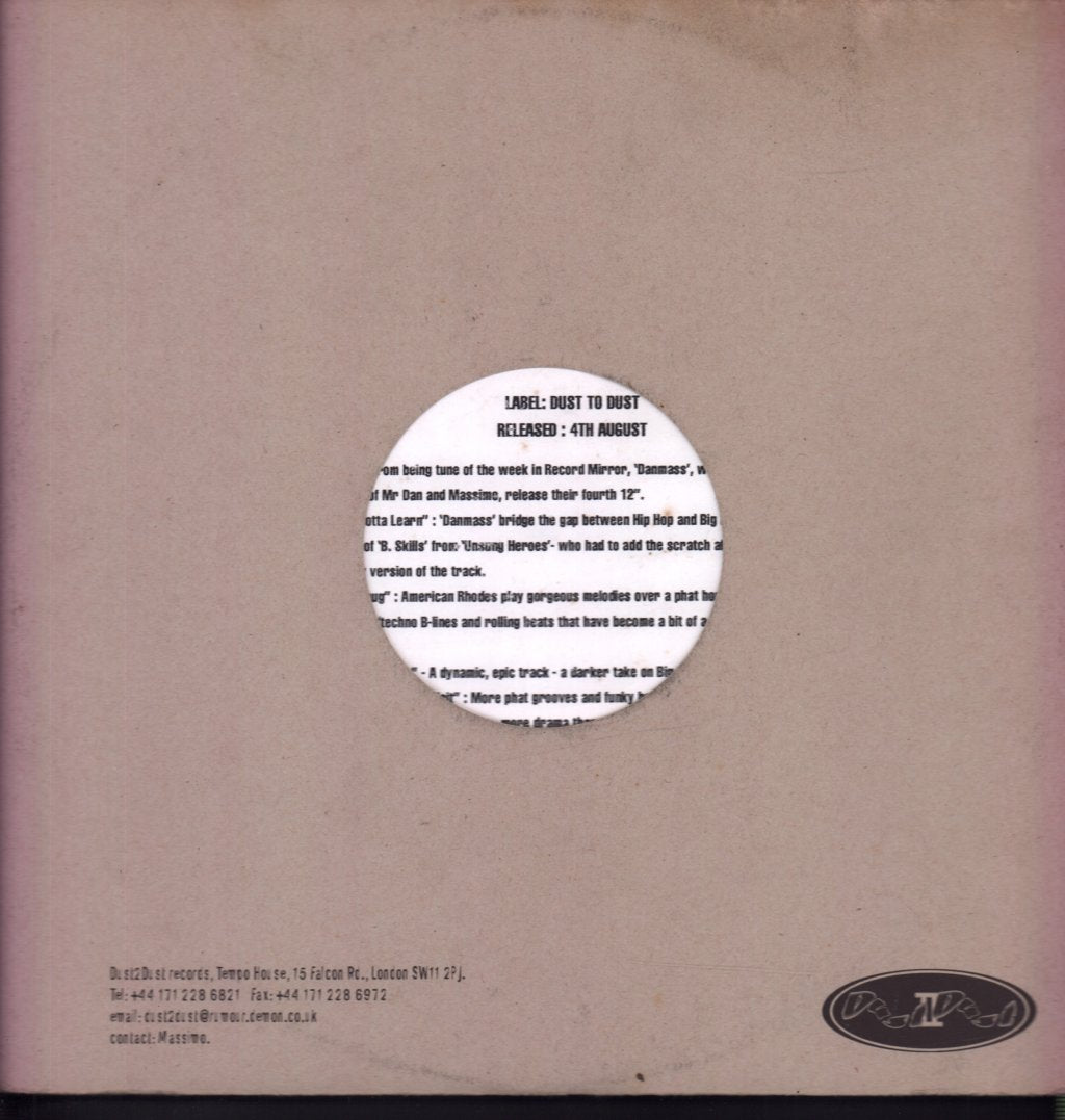 Danmass - Drugs & Hospitals - 12 Inch