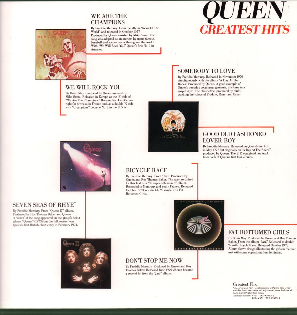 Queen - Greatest Hits - Lp