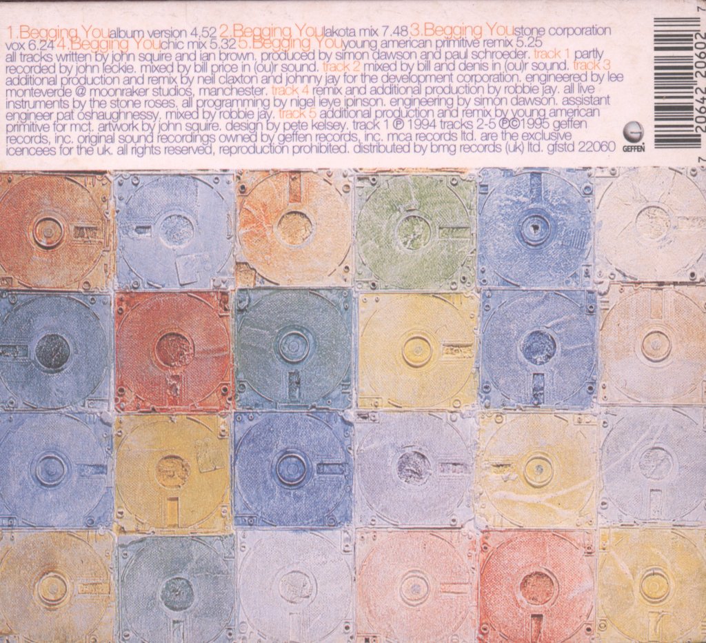 Stone Roses - Begging You - Cd