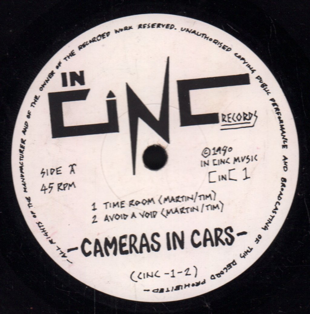 Cameras In Cars - 4 Track E.P. - 7 Inch