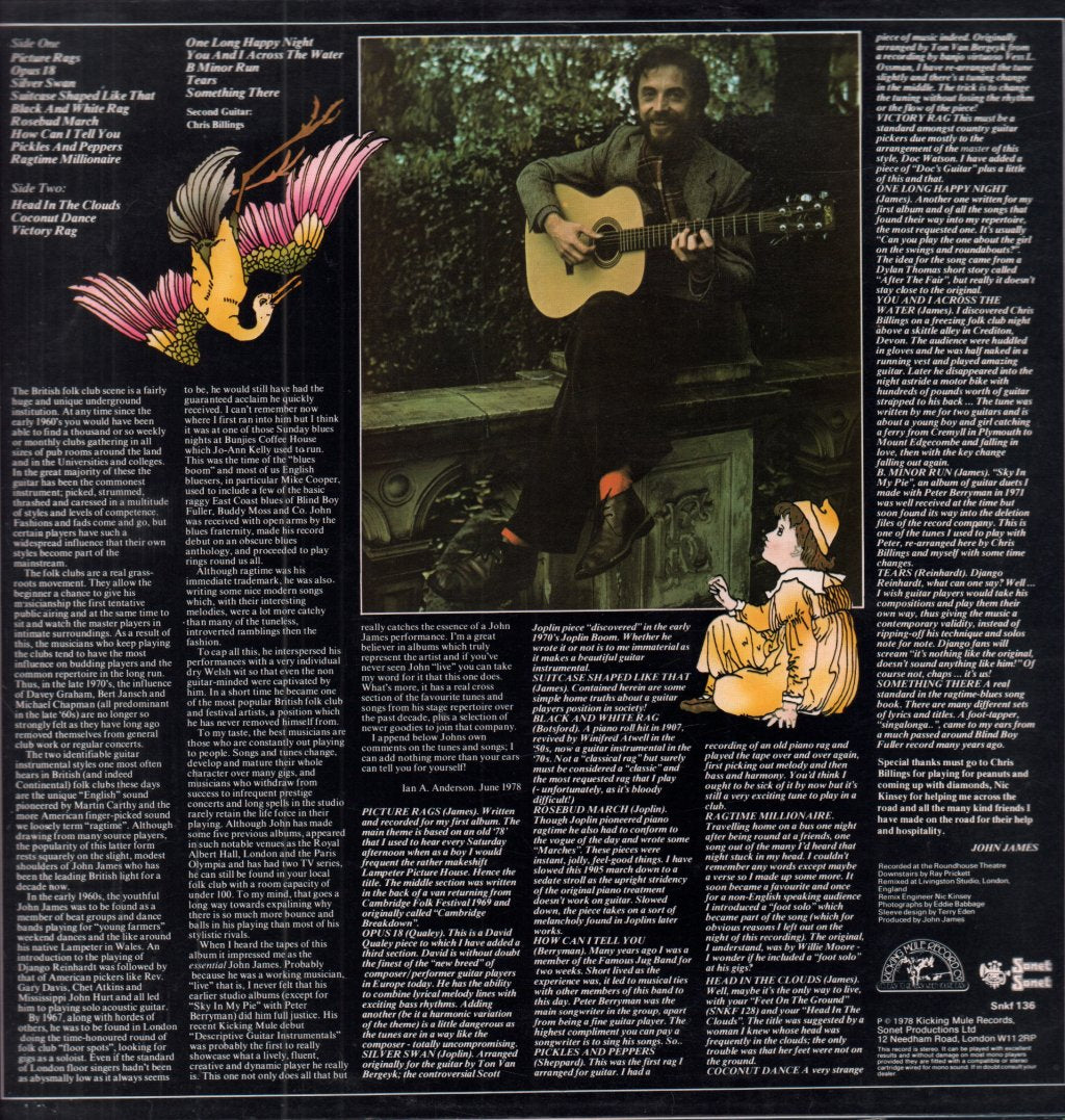 John James - Live In Concert - Lp