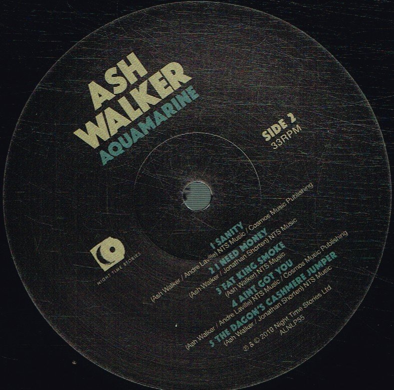 Ash Walker - Aquamarine - Lp