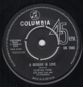 Clinton Ford - A Beggar In Love - 7 Inch