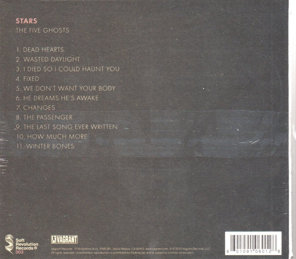 Stars - Five Ghosts - Cd