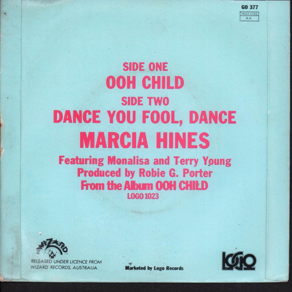 Marcia Hines - Ooh Child - 7 Inch