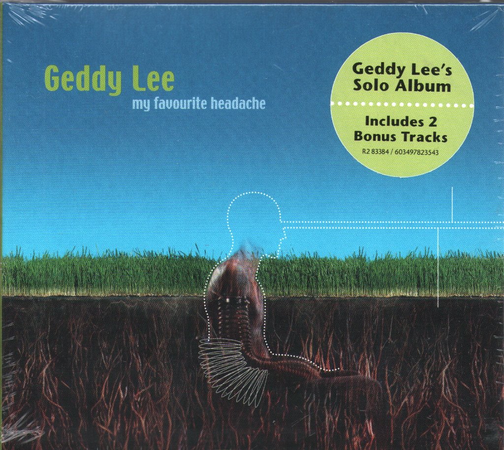 Geddy Lee - My Favourite Headache - Cd